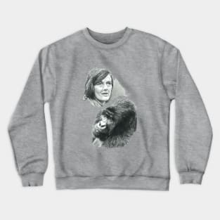 TRIBUTE TO DIAN FOSSEY Crewneck Sweatshirt